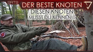 Einfachster amp nützlichster Allround Knoten survival [upl. by Argella]