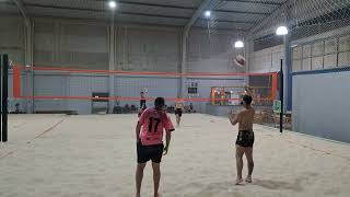 Vôlei de areia Dupla masculina 2°parte [upl. by Ecirtram18]