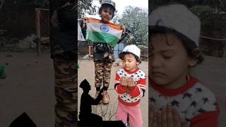 तिरंगा 🇮🇳 respect 🇮🇳 indian army indian shorts ytshort tiranga [upl. by Sabelle]