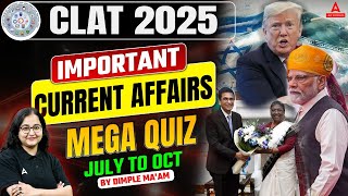 CLAT 2025 Most Important Current Affairs from January to June 2024  Current Affairs for CLAT 2025 [upl. by O'Connell]