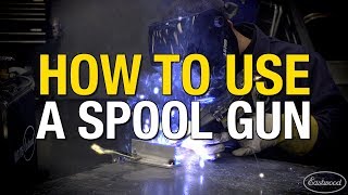 How to Weld Aluminum with a Spool Gun  Tips for Welding Aluminum with a Spool Gun  Eastwood [upl. by Eilyr]