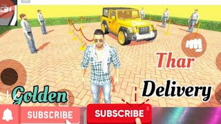 New Gold Thar delivery 🤑 Indian Theft Auto simulator game [upl. by Judith]