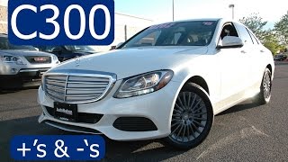 2015 MercedesBenz C300 4MATIC Start Up Pluses and Minuses [upl. by Heriberto]