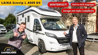 LAIKA Ecovip L 4009 DS Wohnmobil hervorragend WINTERFEST  2024  CampErleben Zobjack [upl. by Dermot]