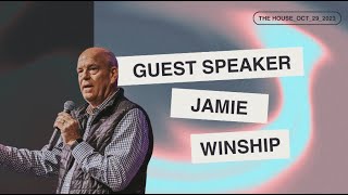 Special Guest  Jamie Winship  October 29 2023  9am Service [upl. by Nomelif]