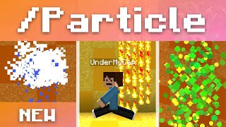 How To Use PARTICLE Command In Minecraft  Tutorial [upl. by Neuburger725]