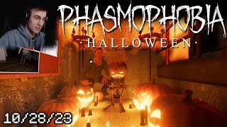 Playing the Halloween Event in Phasmophobia  gamerboy80 VODS 102823 [upl. by Sudhir]