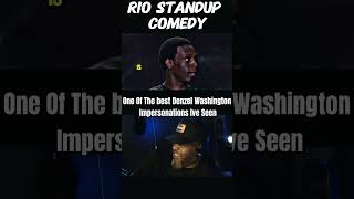 BEST DENZEL WASHINGTON IMPERSONATION👌🤣comedy funnyvideo funny reggiereg standupcomedy standup [upl. by Oiramed798]