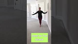 Improve Steadiness in Standing with this Exercise 30 Seconds a Day vestibular [upl. by Hoisch834]