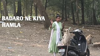 BADARO NE KIYA HAPE HAMLA🐒volg dailyvlog daily [upl. by Unhsiv]