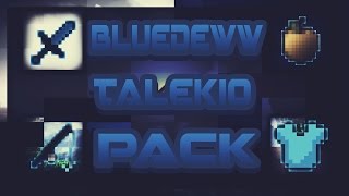 Minecraft PvP Texture Pack  BlueDeww x Talekio Pack  1718  UHCKohiSG FPS [upl. by Hedveh]