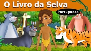 O Livro da Selva  The Jungle Book in Portuguese  Contos Infantis  Portuguese Fairy Tales [upl. by Malena]