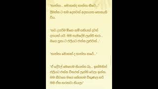 බඩකුත් එක්ක පාරට වැටිච්ච මට මේ වෙලාවෙ පිහිට වෙන්න  15 කොටස  නිමාවක් නැති ආදරේ  AnuDi Novels [upl. by Nairahcaz17]