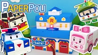 Theme song  Paper POLI season 1  Paper POLI PETOZ  Robocar Poli Special [upl. by Aicilaana361]