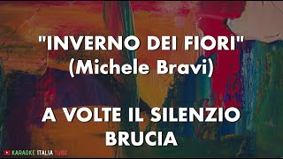 inverno dei fiori  Michele Bravi SANREMO 2022 Base Musicale Karaoke [upl. by Voltmer226]