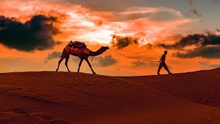 Arabian Music 4K  Meditation in Desert Part 3 Arabian Flute amp Arabian Nights [upl. by Glory546]