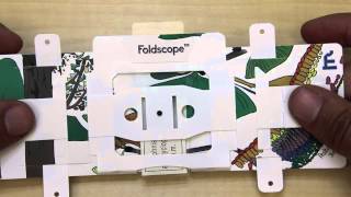 Foldscope Tutorial General Use [upl. by Oniluap130]