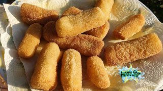 Crocchette di patate fatte in casa Ricetta tradizionale AuroraStar [upl. by Einhpad721]