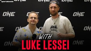 Luke Lessei wants in on featherweight kickboxing grand prix  ONE Fight Night 23 [upl. by Anagnos]