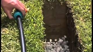 Installing an Underground lawn irrigation system [upl. by Jacobina595]