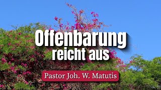 Offenbarung reicht aus [upl. by Bellaude36]