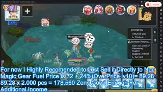 Ragnarok Mobile Eternal Love Ultimate Merchant Lvling and Zeny Farming With Crafting Stone Guide [upl. by Ednalrym]