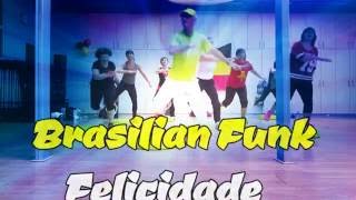 Zumbastep Brasilian Funk  Felicidade [upl. by Hortense893]