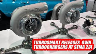 Turbosmart Unveils Their Own Turbocharger at SEMA 2023 [upl. by Suu]