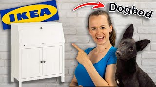 From IKEA to dog bed  DIY  IKEA hack  Furniture flip [upl. by Ynnahc]