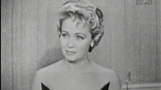 Whats My Line  Clifton Fadiman host Jane Powell Martin GabelDana Wynter panel Apr 20 1958 [upl. by Moffitt]