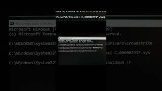 ¿cómo arreglar sus servidores Windows Server si cayeron por la actualización de crowdstrike [upl. by Eiggep695]