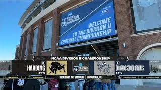 2023 NCAA Div II FB Championship  Harding vs Colorado School of Mines [upl. by Adnalor842]