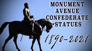 The Confederate Monuments of Richmond Virginia  a Historical Tribute [upl. by Mala]