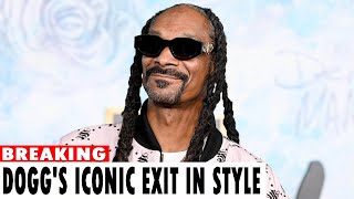 Snoop Doggs Iconic Exit in Style A RollsRoyce Silver Spur Moment [upl. by Bennion]