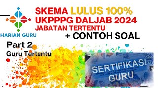 Skema Lulus 100 UKPPPG Tahun 2024  Contoh Soal SJT PCK dan Studi Kasus [upl. by Eenitsed]