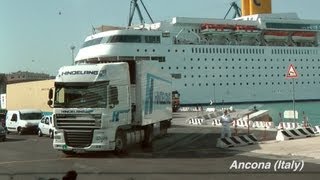 Hamburg  Piräus  Ferry Port Ancona ITA  short version HindelangDrive [upl. by Amaral209]