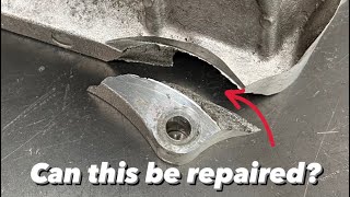 How to Weld Repair  Cast Aluminium intake manifold [upl. by Etteluap727]