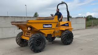 Thwaites 6 ton road legal dumper [upl. by Gildas]