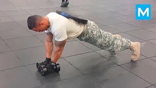 Super Soldier Extreme Army Workout  Diamond Ott  Muscle Madness [upl. by Anital]