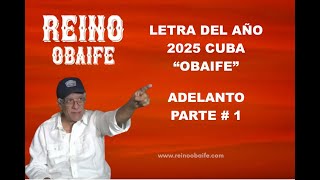 Letra del año 2025 Cuba “Obaife” Adelanto Parte  1 11242024 [upl. by Atiker]