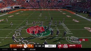 Clemson vs Ohio state Rose Bowl [upl. by Leontyne906]