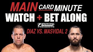 Nate Diaz vs Jorge Masvidal 2 LIVE Stream Boxing PPV  Shakur vs Artem  Watch Along Fight Companion [upl. by Ogilvie]