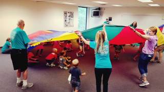 VBS 2017 Day 3 PM Session  Fun with the parachute [upl. by Trebmer]