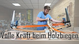 Alles krumm und schön  Holz biegen zur DesignGarderobe [upl. by Nirac]