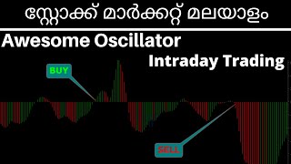 Awesome Oscillator For Day Trading MALAYALAM [upl. by Charlena]