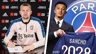 🚨SANCHO TO PSG  DE LIGT TO MAN UNITED HEAT UP  Latest Transfer Rumors 2024 [upl. by Lachlan]