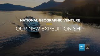 National Geographic Venture Our New Expedition Ship  Lindblad ExpeditionsNational Geographic [upl. by Llevert526]