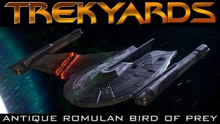 Antique Romulan Bird of Prey  Detailed Look [upl. by Aleunamme]