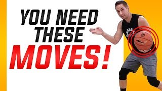 3 Moves To KILL Aggressive Defenders Basketball Moves To Break Ankles [upl. by Imotas]