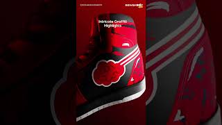 Introducing Akatsuki Sneakers a Limited Edition Launch with only 500 Pairs akatsuki anime [upl. by Ecyrb]